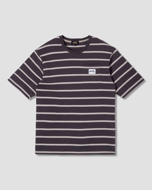 Stripe Tee (Raven/Eucalyptus) - XXL