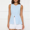 Refined Simplicity Top Blue