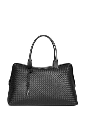 BOTTEGA VENETA | Black Vaporetto weekender bag | Man | PZ