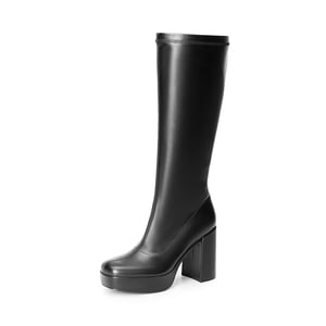 DREAM PAIRS Y2K inspired Knee high Platform Gogo Boots