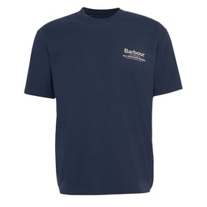 Barbour Outdoors Graphic Fit T-Shirt Navy