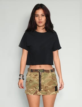Desert Camo Mini Skirt