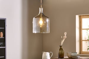 nkuku Kalsi Recycled Glass Pendant Light | Lights | Large | Lustre