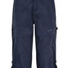 Weird Fish Salena 3/4 Length Trousers Navy Size 14
