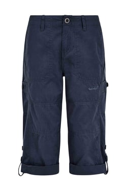 Weird Fish Salena 3/4 Length Trousers Navy Size 20