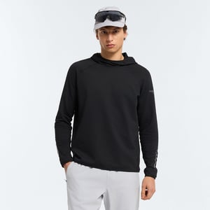 Men's ANTA Run Long Sleeve Hoodie - Black / 2XL