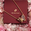 Butterfly Serenade Necklace - + Gift Box