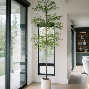 9.8' Faux Shady Lady Tree in Pot