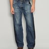 Barrel Fit Side Panel Jeans