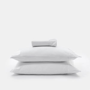 Signature Small Sheet Set Split King PROSSIONI® White Boutique Hotel Sateen , Luxury Organic Bedding and Sheet Sets , PROSSIONI