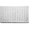 Bamboo Stripe White Bathmat - 60x100cm
