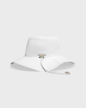 Vilebrequin - Large Bucket Hat Solid - Hat - Bobo - White - Size OSFA