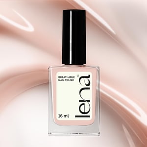 LENA Breathable & Water-Permeable Halal Nail Polish - French Manicure Base - Base-ically Perfect - FR01