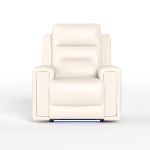 COLAMY AURA Power Recliner with Ambient Lighting - Beige