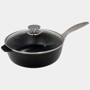 CHD Nonstick Saute Pan with Glass Lid - 3.2 qt