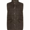 Weird Fish Dover Wadded Gilet Bark Size 2XL