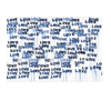 Love Letters Blues Horizontal Art Print