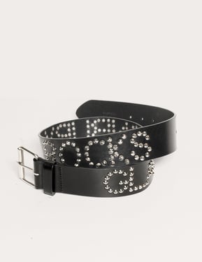 Glastonbury Rocks' Studded Leather Belt