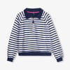 Mock Neck Pullover - Maritime Stripes