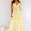 One True Love Maxi Dress Yellow