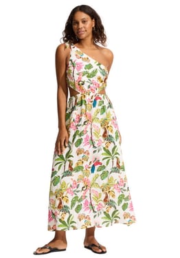 Tropica Midi Dress - L