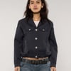 French Military Style Cropped Jacket
