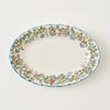 Vintage Porcelain Oval Serving Platter