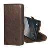 Galaxy S25 Leather Case (with Stand function) - Dark Brown