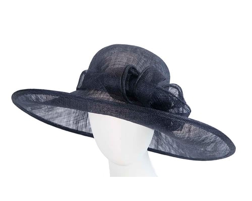 Large navy racing hat by Max Alexander