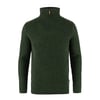 Fjallraven Ovik Half Zip Knit Deep Forest