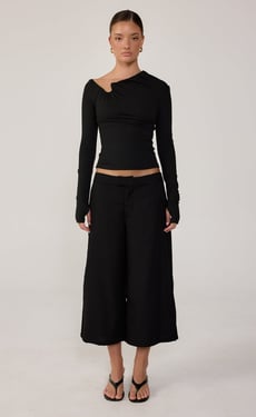 Katia Midi Pants (Black) - US 8