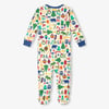 Baby Blue Falala Cotton Footed Sleeper