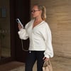 Kenneth Cardigan (Off White) - US 0
