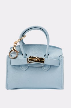 AKIRA Never Too Big Bag Keychain | Light Blue