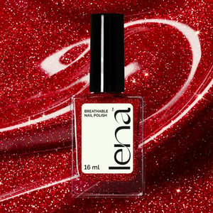 LENA Breathable & Water-Permeable Halal Nail Polish – Flash Effect – J'adore Lahore - F14
