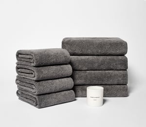 Classic Soak Set - Charcoal Grey