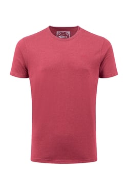 Weird Fish Hooked Branded T-Shirt Garnet Size S