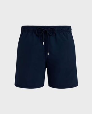 Vilebrequin - Men Swim Shorts Solid - Swimwear - Moorea - Blue - Size 6XL