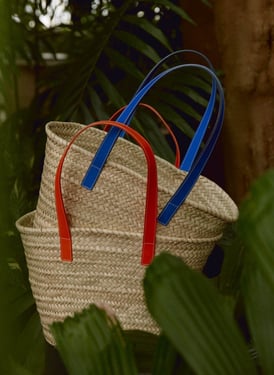 Cora Straw Bag - One Size / Neon Orange