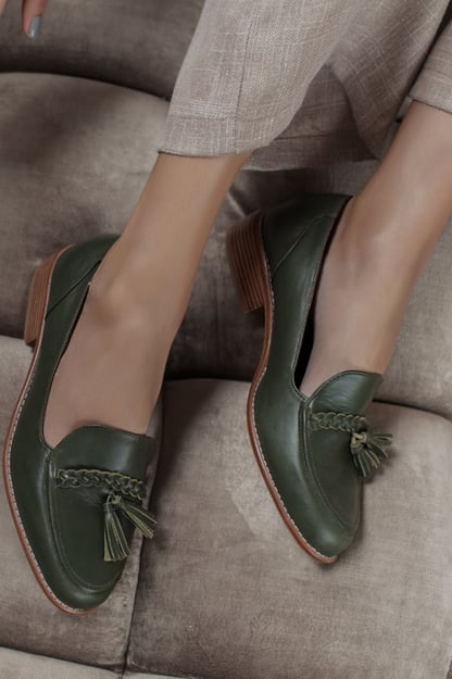 Brooklyn Leather Loafers with Tassel