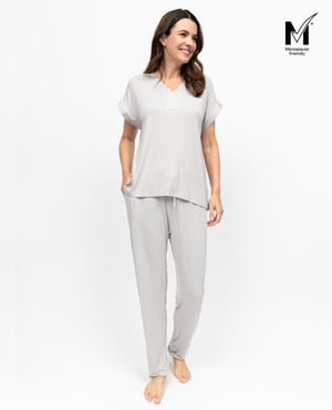 Willow Womens Jersey Cap Sleeve Pyjama Set - 28