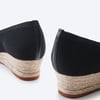 Riba Elastic Espadrille Wedges