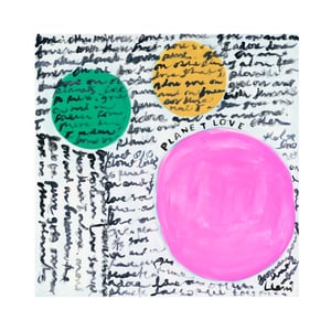 Planet Love Art Print