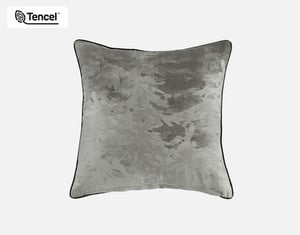 QE Home Fraser Square Cushion Cover, Scenic, Green, 18" x 18"