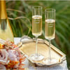 AW Wedding Champagne Glasses set