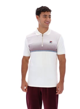 Paco Zip Up Velour Polo - 4XL