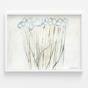 Winter Bloom Horizontal Art Print