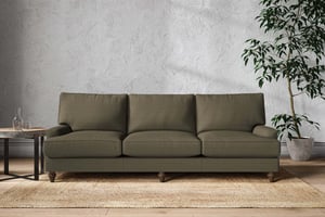 nkuku Marri Sofa | Make To Order | Super Grand | Recycled Cotton Moss