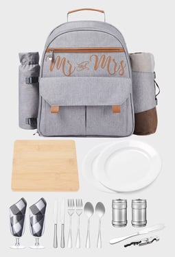 AW Wedding Gifts Picnic Backpack Bag