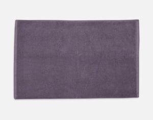 QE Home Modal Cotton Bath Mat in Mulberry, Purple